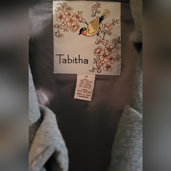 Tabitha blue ruffle blazer - Picture 4 of 4